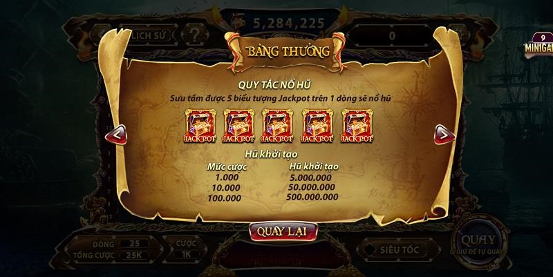 PirateKing gemwin - Game truy tìm kho báu của vua hải tặc